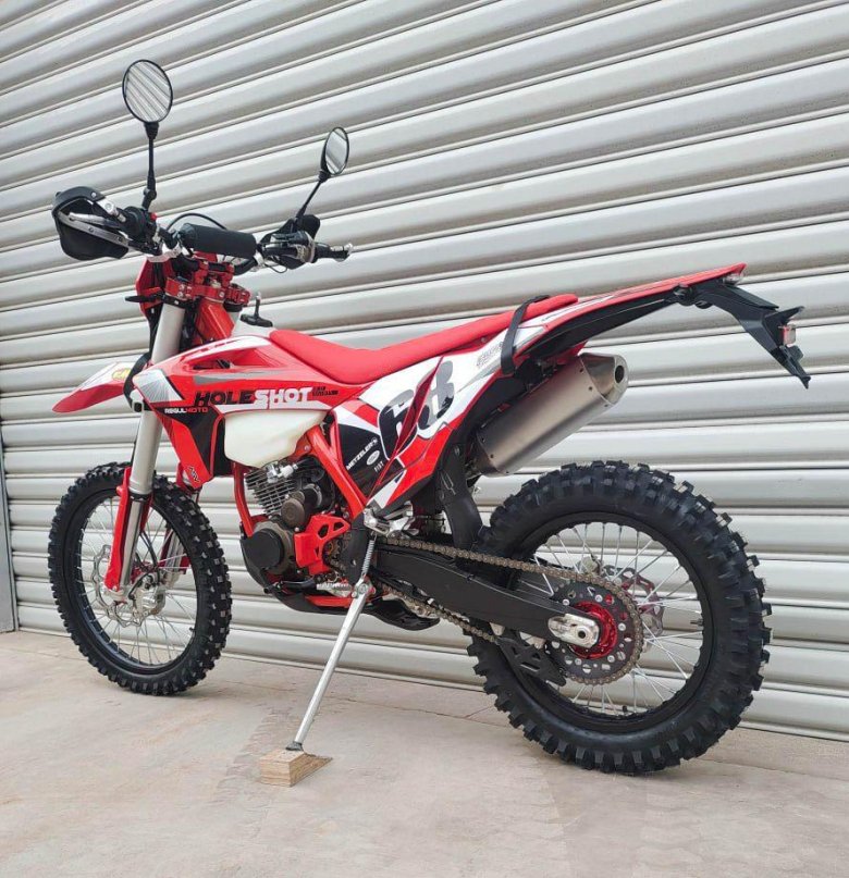 Мотоцикл regulmoto holeshot red edition
