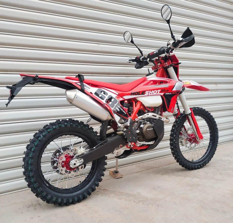 Мотоцикл regulmoto holeshot red edition
