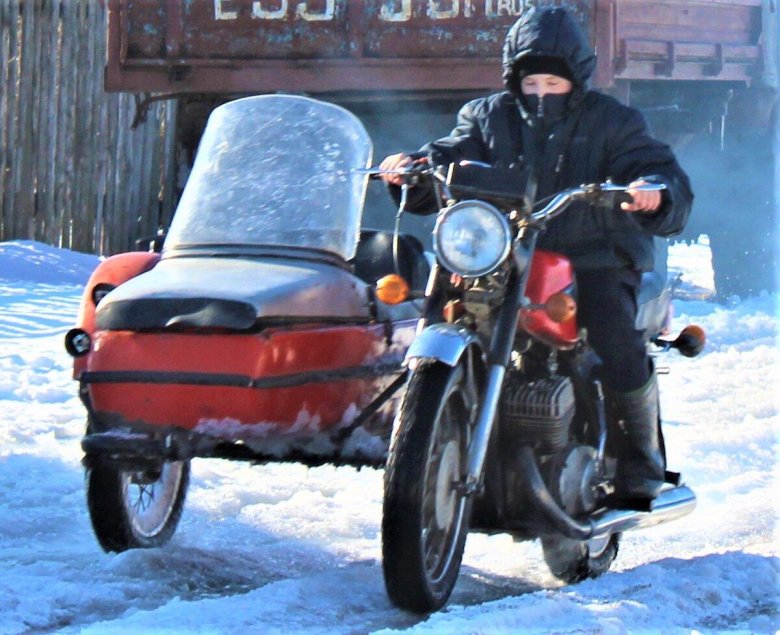 ИЖ Планета 4 с коляской