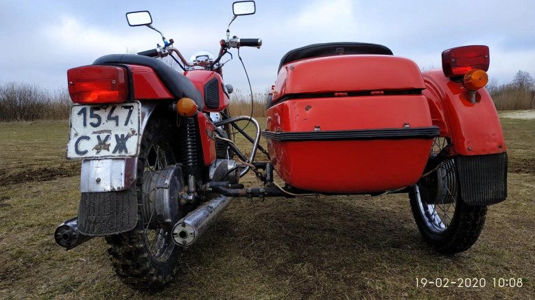 Мотоцикл ИЖ Юпитер 5 с коляской