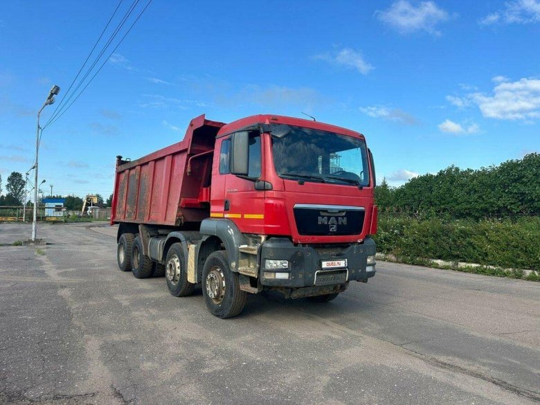 Ман тгс 41 480 8х8 самосвал