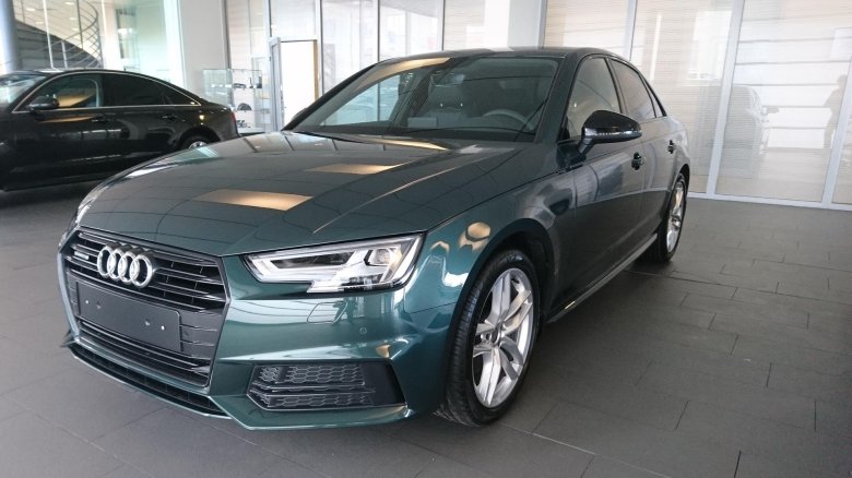 Ауди а4 2021 зеленый металлик