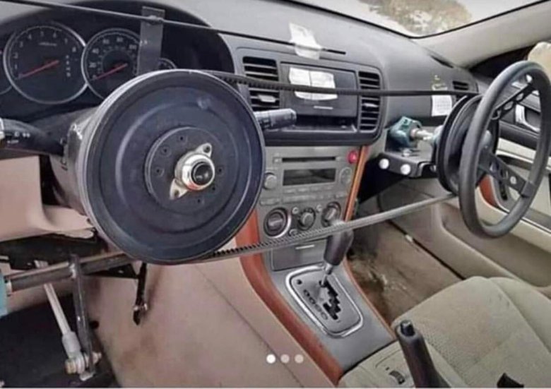 Переделка руля