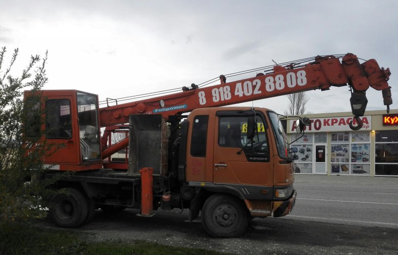 Хино рейнджер автокран 5 тонн