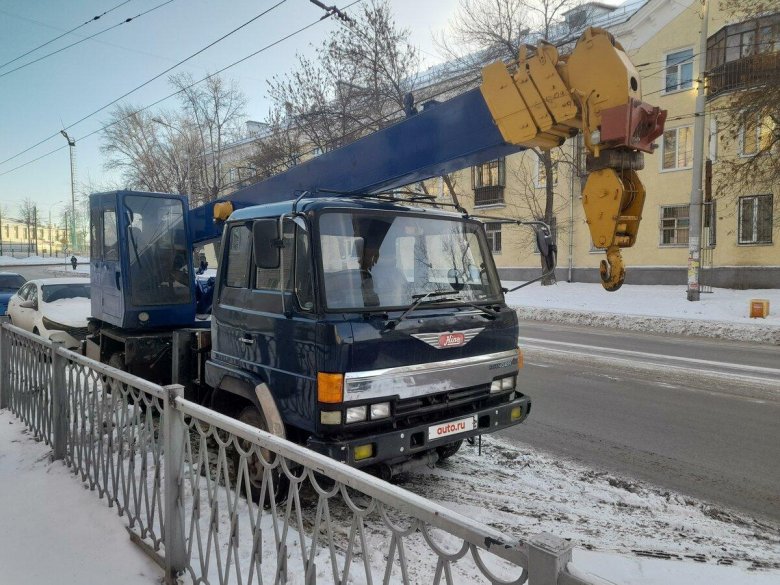 Хино рейнджер автокран 5 тонн