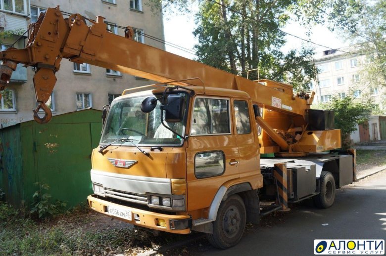 Автокран Исудзу