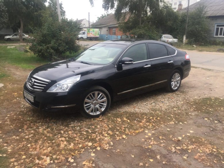 Nissan Teana 2008 черная