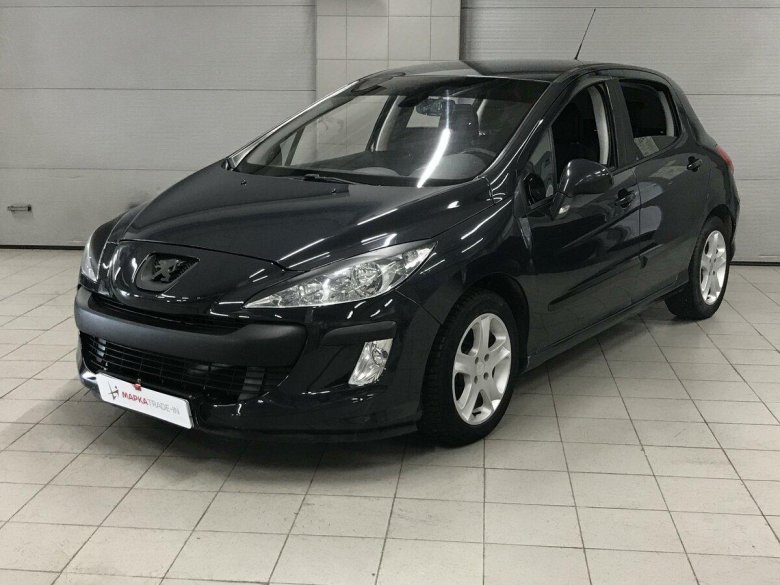 Пежо 308 2008 черный