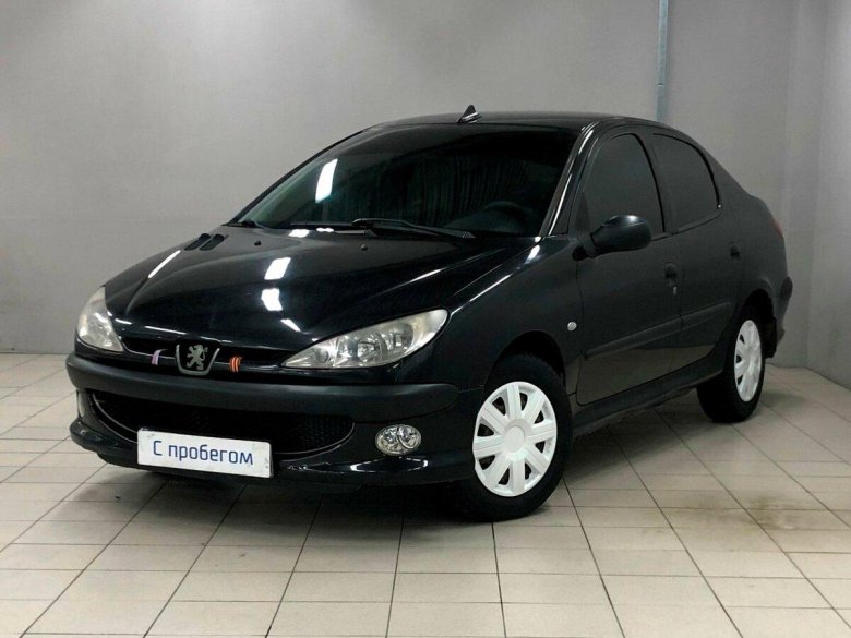 Пежо 206 черный седан 2008
