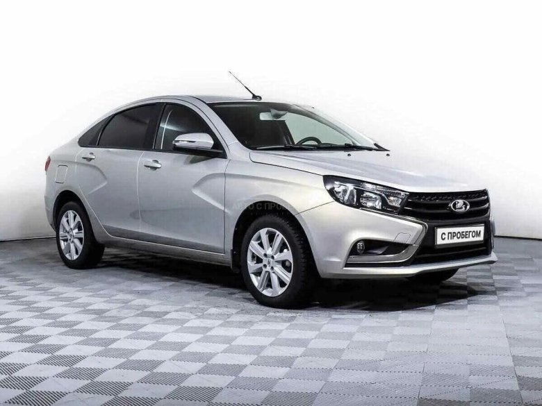 Лада Веста 2021 серебро