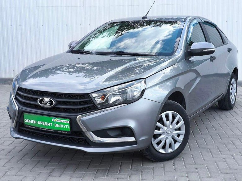 Лада веста серая