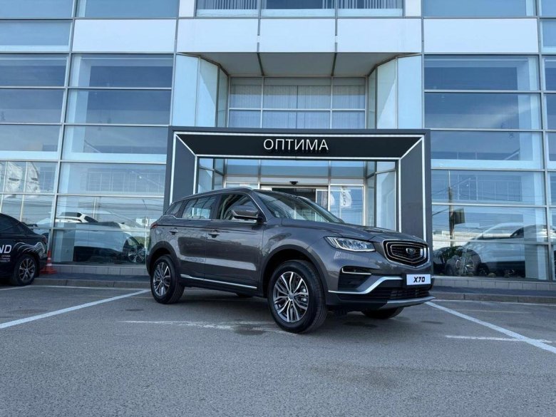 Geely atlas pro серый