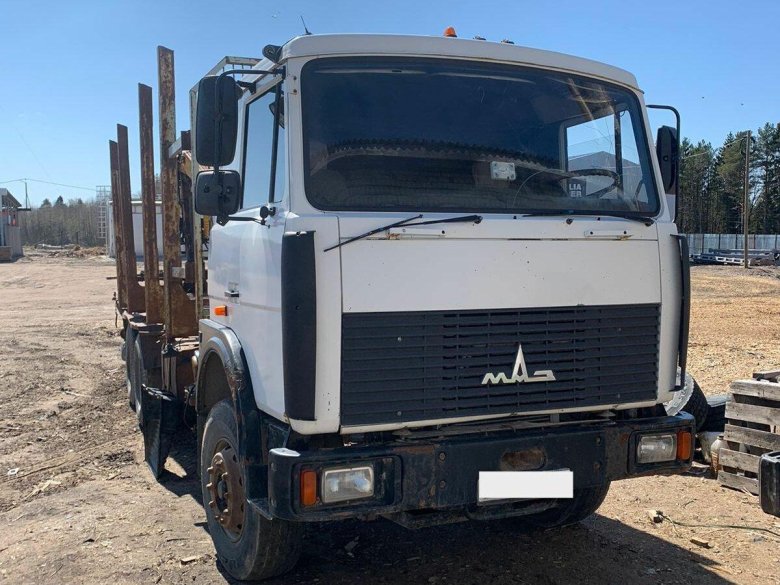 Маз 6303 лесовоз