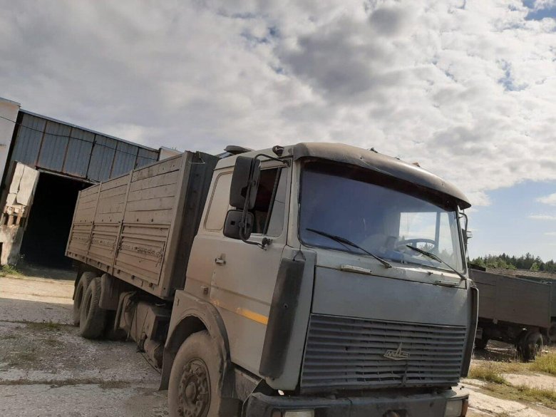 МАЗ 64229 С полуприцепом