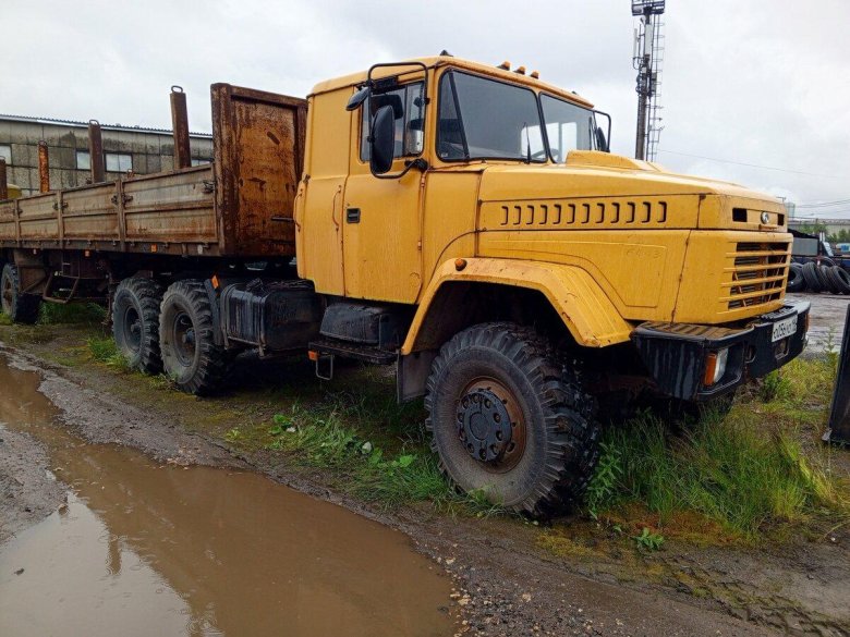 Краз 6446 седельный тягач