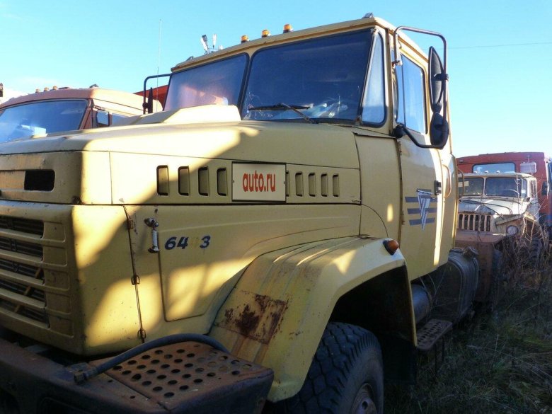 Краз 6446 седельный тягач