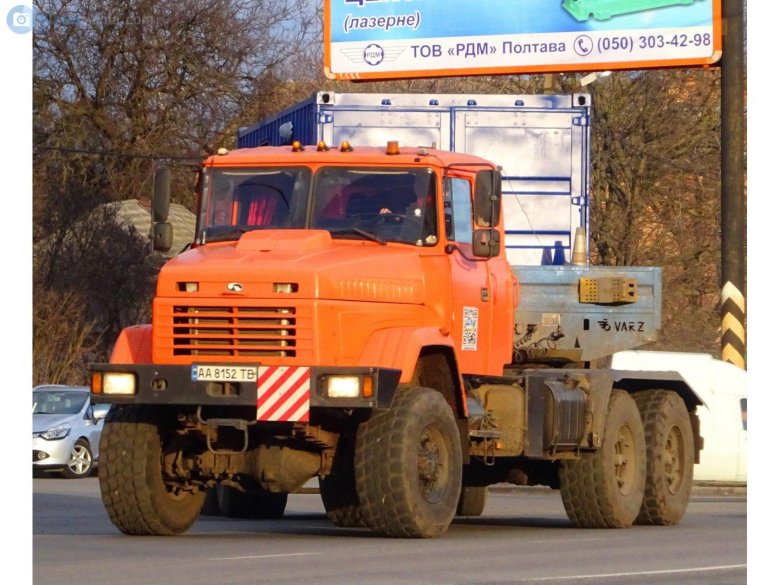 КРАЗ 6443 седельный тягач