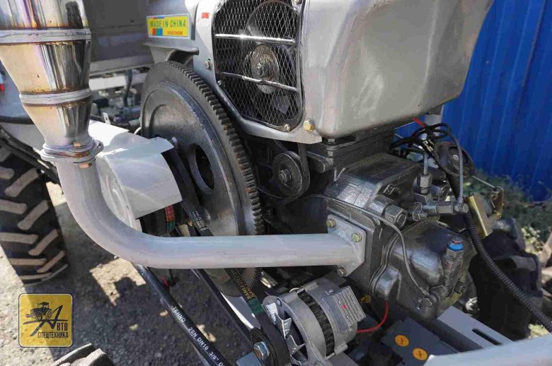 Минитрактор с двигателем лифан