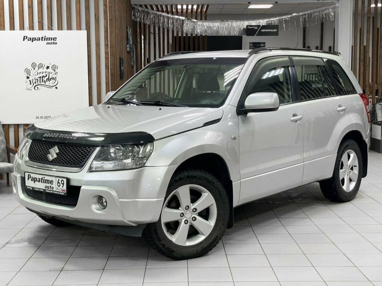 Сузуки гранд витара 2008 серебристая