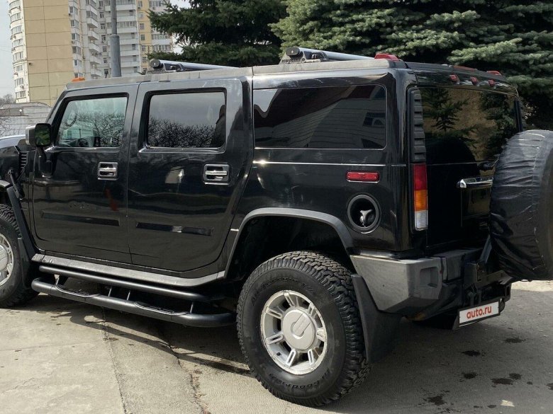 Хаммер h2 черный