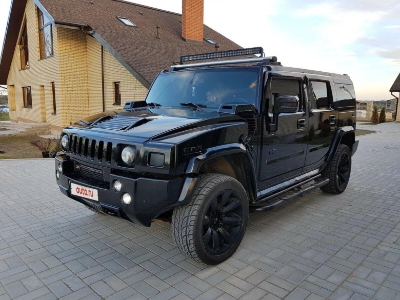 Хаммер н2 черный