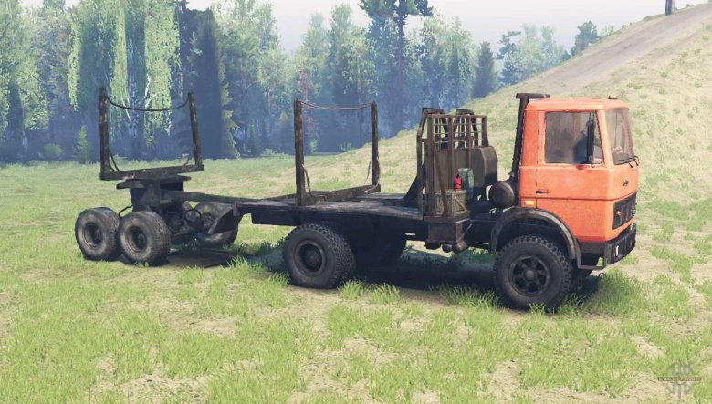 Маз-5337/5434 spin tires