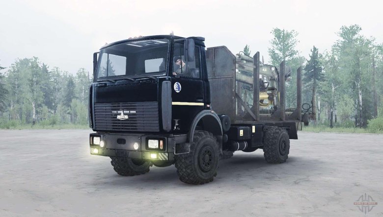 Маз 6317 mudrunner