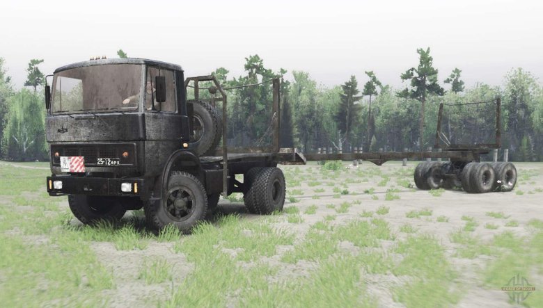 Маз-5337/5434 spin tires