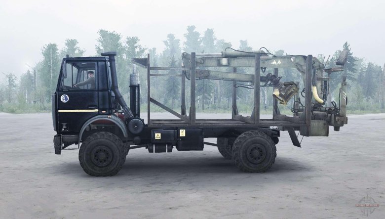 МАЗ 5434 лесовоз