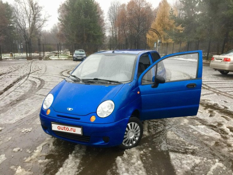 Машина daewoo matiz
