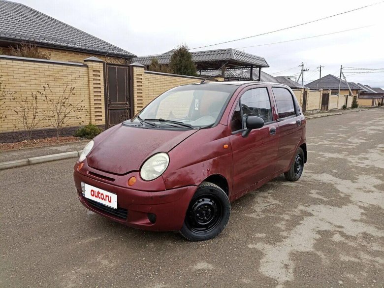Автомобиль daewoo matiz