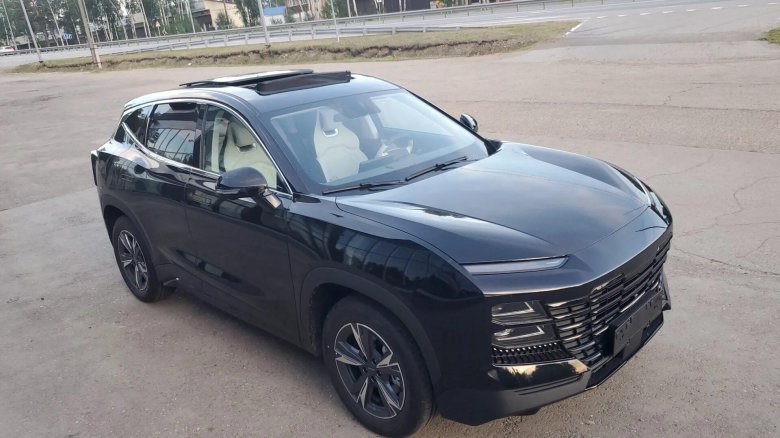 Автоцвет Jetour Dashing CB - Black Magic, чёрный обсидиан