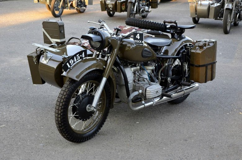 Мотоцикл Урал военный