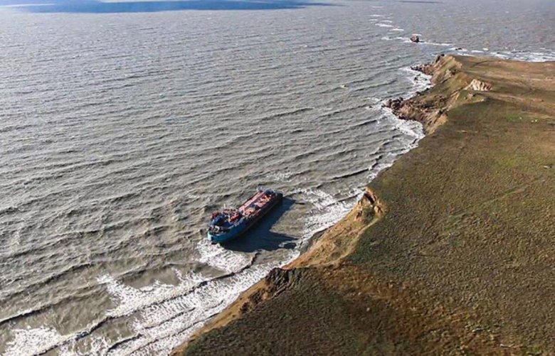 Танкер в керченском проливе