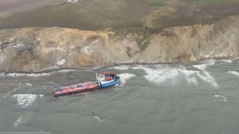 Танкер затонул в черном море
