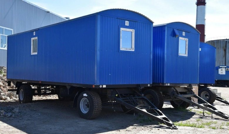 Вагон-дом на прицеп-шасси «Торос»2.01