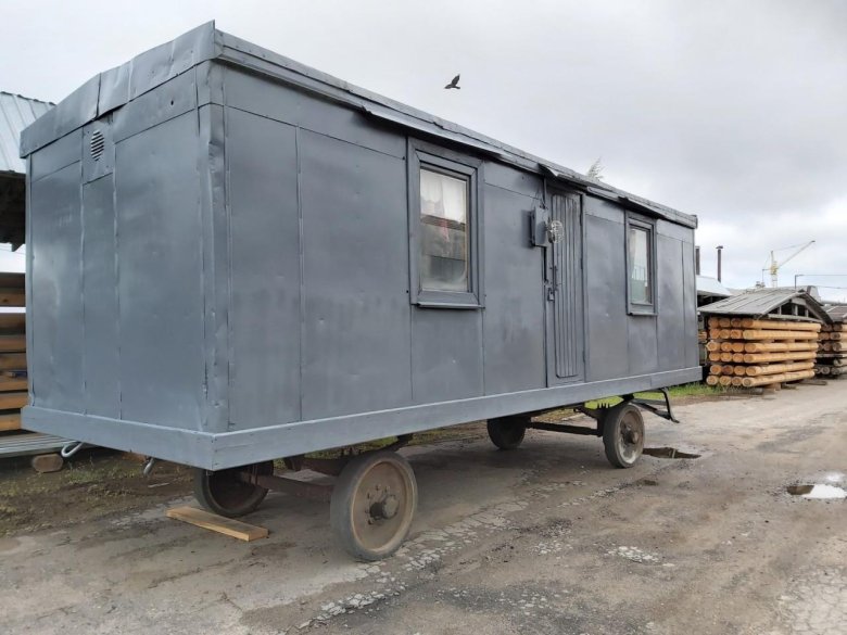 Прицеп-шасси 8574 вагон-дом "Полярис"