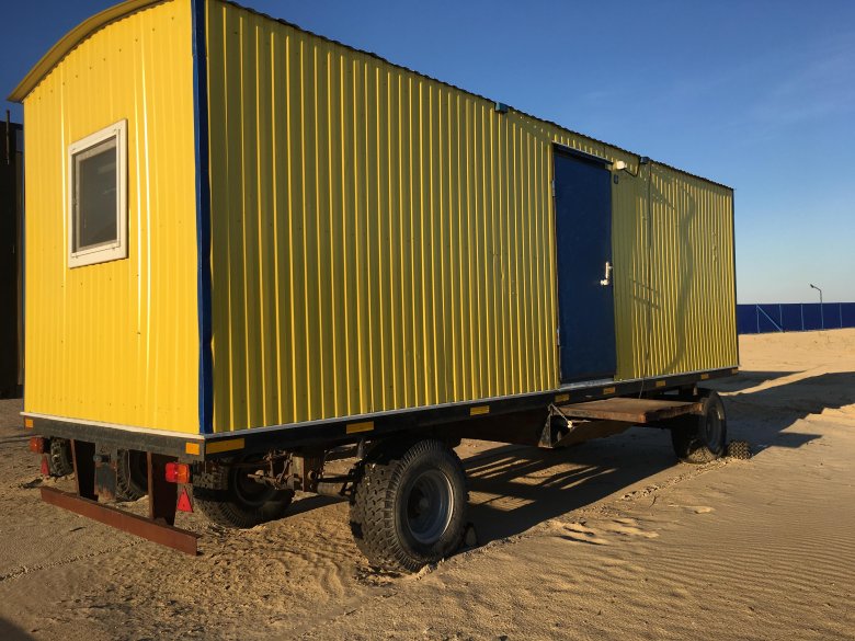 Вагон-дом на прицеп-шасси «Торос»