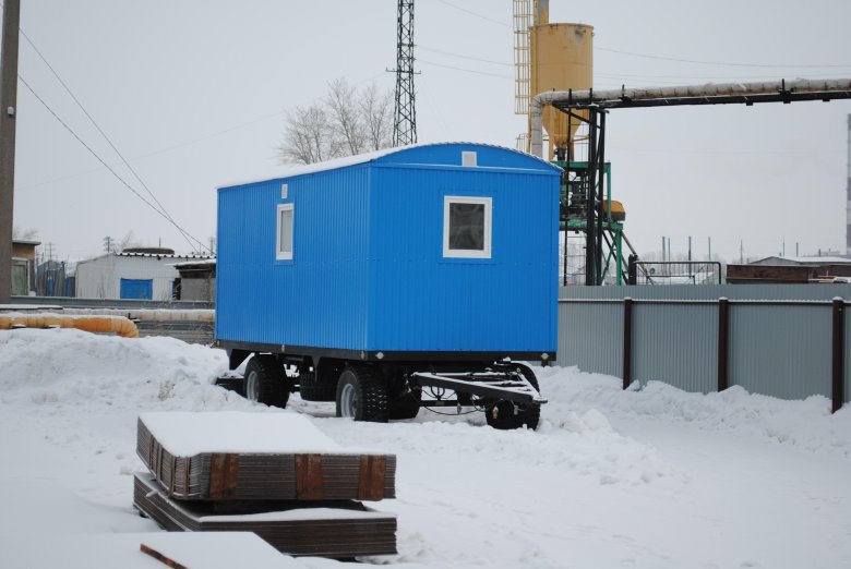 Вагон-дом на прицеп-шасси «Торос»