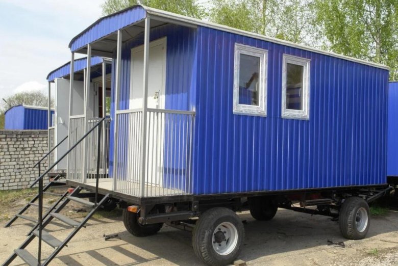 Прицеп-шасси 8574 вагон-дом "Полярис"