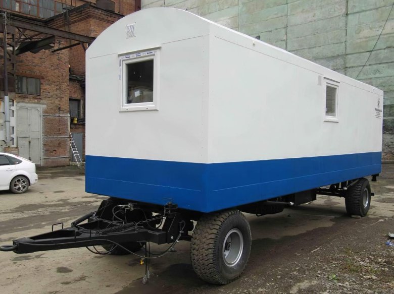 Прицеп-шасси 8574 вагон-дом "Полярис"