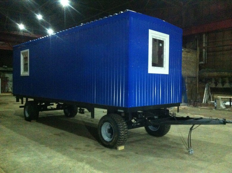 Вагон-дом на прицеп-шасси «Торос»