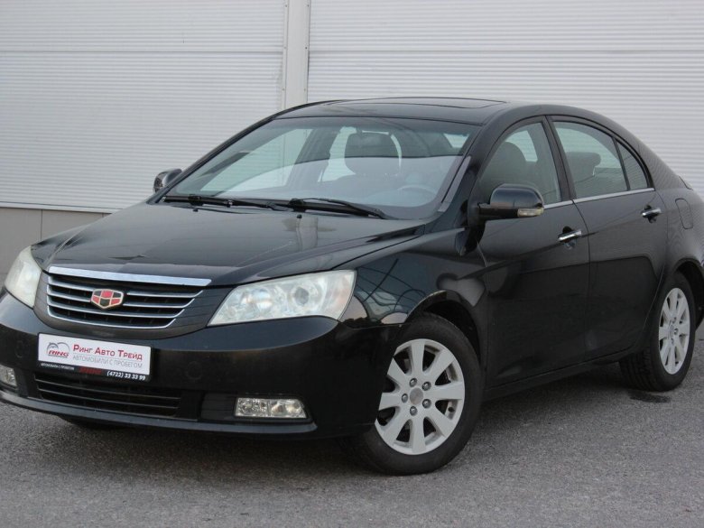 Geely emgrand ec7 2014 черная
