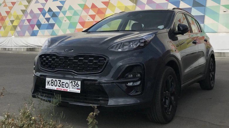 Киа Спортейдж Блэк эдишн 2021