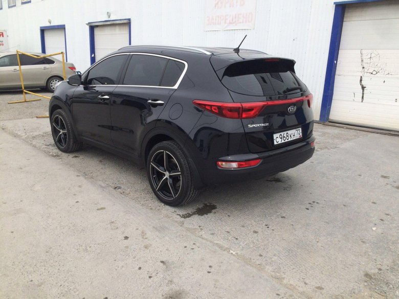 Киа Спортейдж Блэк эдишн 2021