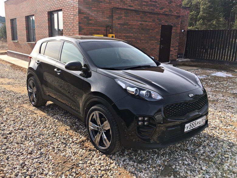 Kia Sportage черный