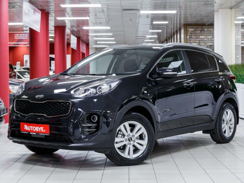 Киа Спортейдж 4 черный