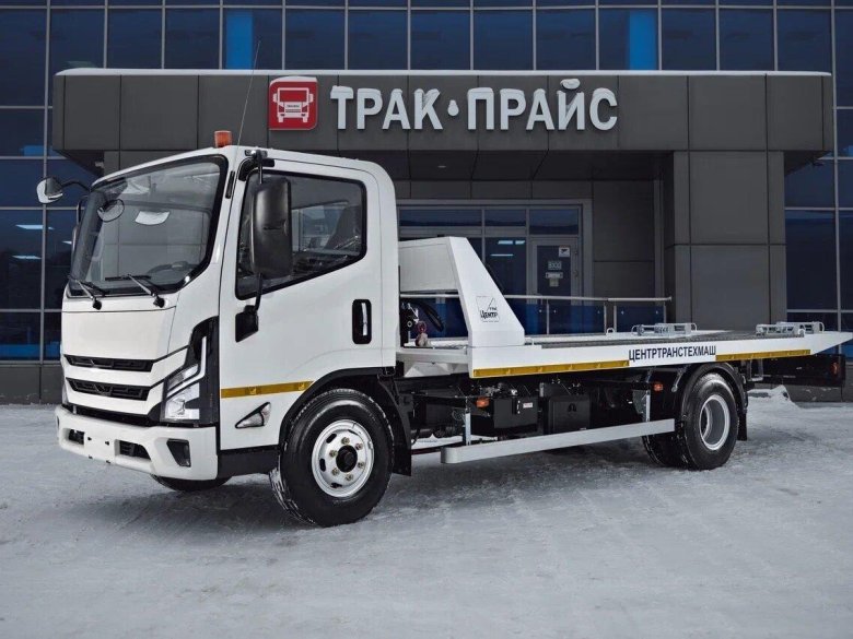 Эвакуатор со сдвижной платформой