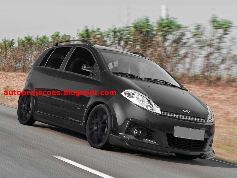 Чери Кимо обвес