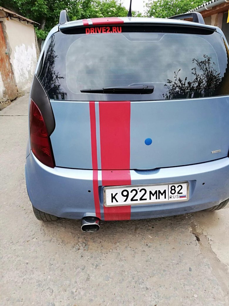 Заднее стекло чери Кимо